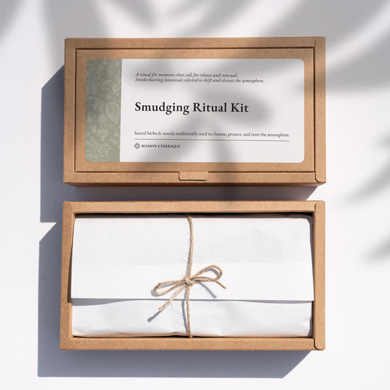package of smudging ritual kit