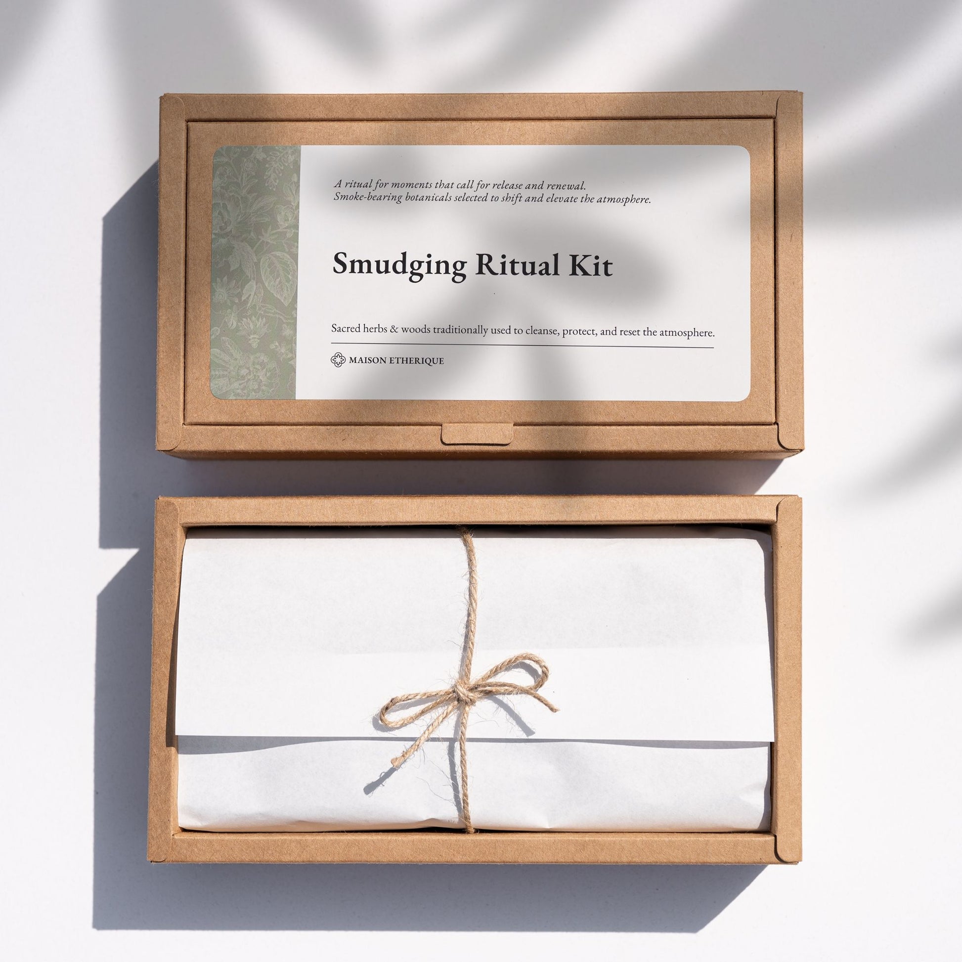 package of smudging ritual kit