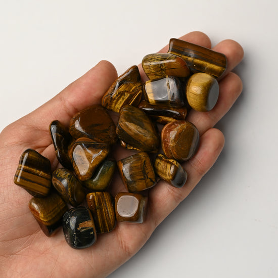 Tiger's Eye Tumbled Stone 1
