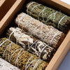 White_Sage_Blue_Sage_Yerba_Santa_Cedar_Smudge_Juniper_Smudge_Bundle - Maison Éthérique