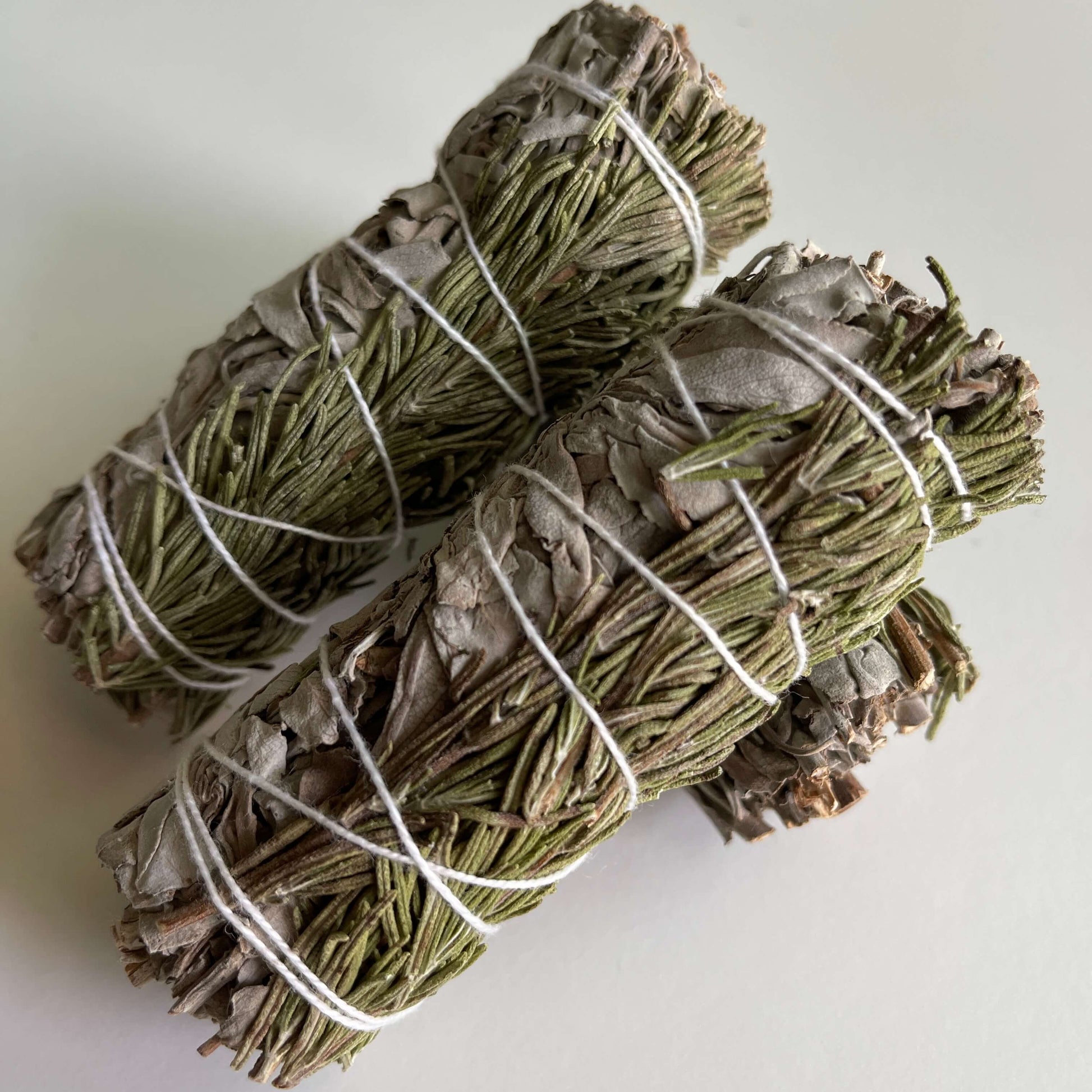 3 White Sage with Rosemary Smudge Sticks